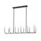 Z-Lite Haylie 12 Light Chandelier, Matte Black 479-12L-MB-BN - alternate 1